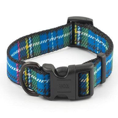Ancol Nylon Tartan Adjust Collar Red 45-70cm - North East Pet Shop ANCOL