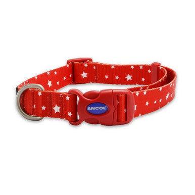 Ancol Soho Star Patterned Collar M - North East Pet Shop ANCOL
