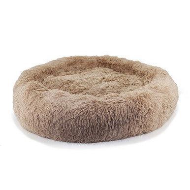 Ancol Super Plush Donut Bed 50cm Oatmeal - North East Pet Shop ANCOL