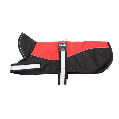 Animate 14Inch 2IN1 Dog Coat Red/Black - North East Pet Shop Animate
