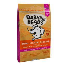 Barking Heads Large Breed Bowl Lickin' Chicken ( Formally Big Food Tender Loving Care), 12kg - North East Pet Shop Barking Heads