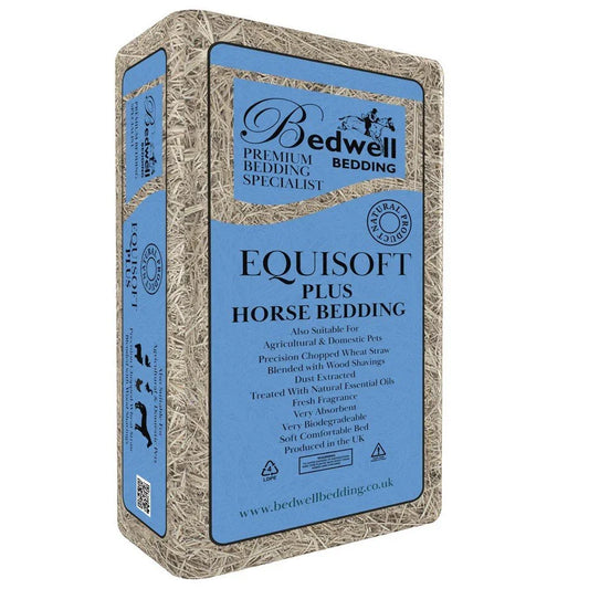 Bedwell Equisoft Blue Plus Horse Bedding 20kg - North East Pet Shop Bedwell