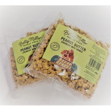Betty Millers Peanut Butter Minis 400g - North East Pet Shop Betty Millers