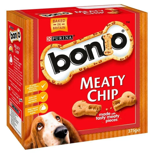 Bonio Meaty Chip 375g - North East Pet Shop Bonio