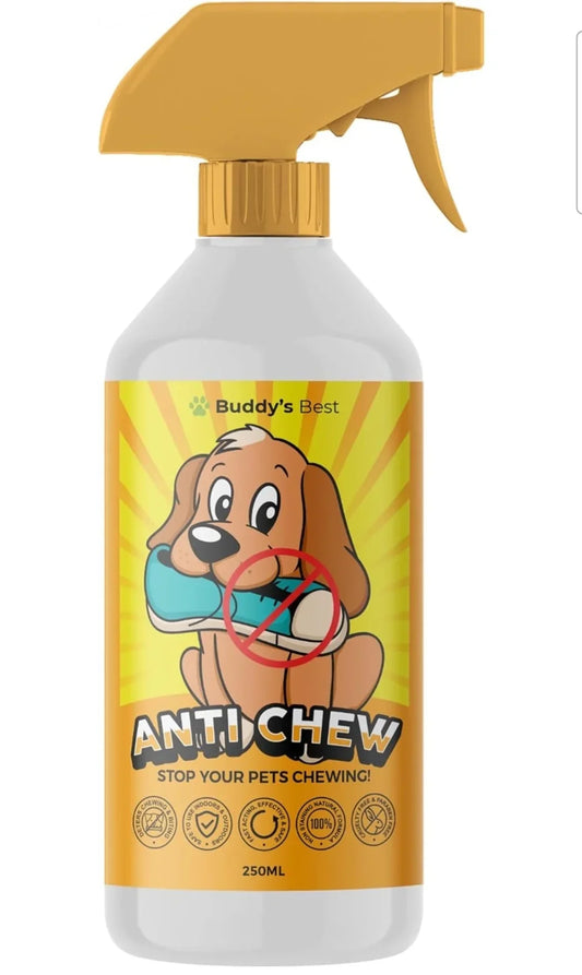 BUDDY'S BEST Anti Chew Spray for Puppies & Dogs - North East Pet Shop BUDDY'S BEST