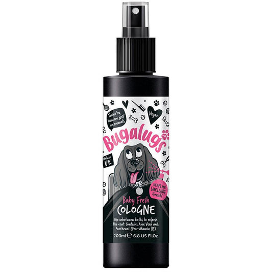 Bugalugs Cologne 200ml Baby Fresh - North East Pet Shop Bugalugs