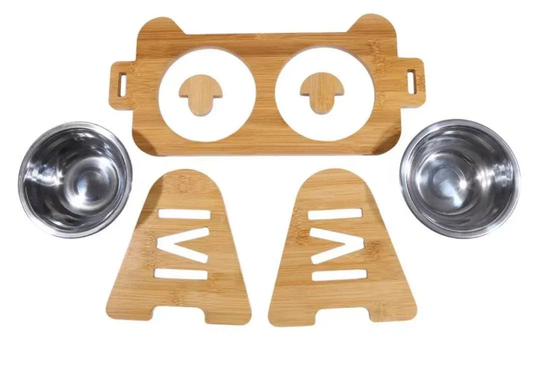 Burnwood Adjustable Dog Bowl & Stand - North East Pet Shop Dog Shack UK