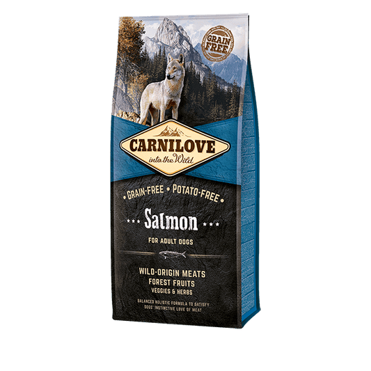 Carnilove Salmon Dog Dry Food - North East Pet Shop Carnilove
