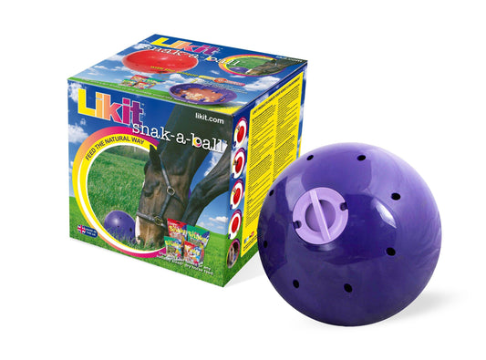 CLEARANCE Likit Snak-A-Ball - Purple - North East Pet Shop Likit