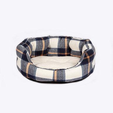 Danish Design Bowmore Navy Deluxe Slumber Bed Medium 30 Inch - North East Pet Shop Danish Deisgn