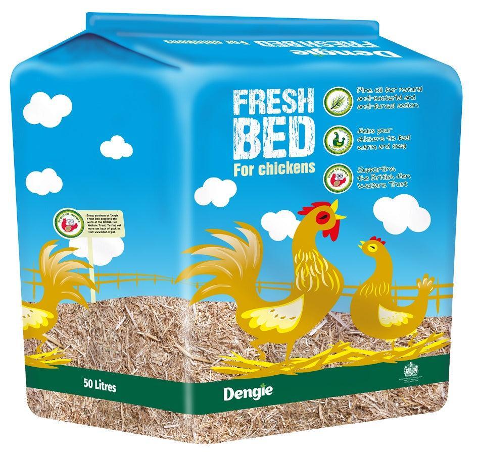 Dengie Fresh Bed For Chickens 50L - North East Pet Shop Dengie