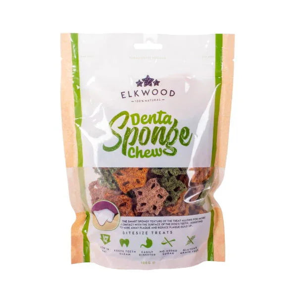 Elkwood Sponge Dental Training Treats 1KG - North East Pet Shop Elkwood