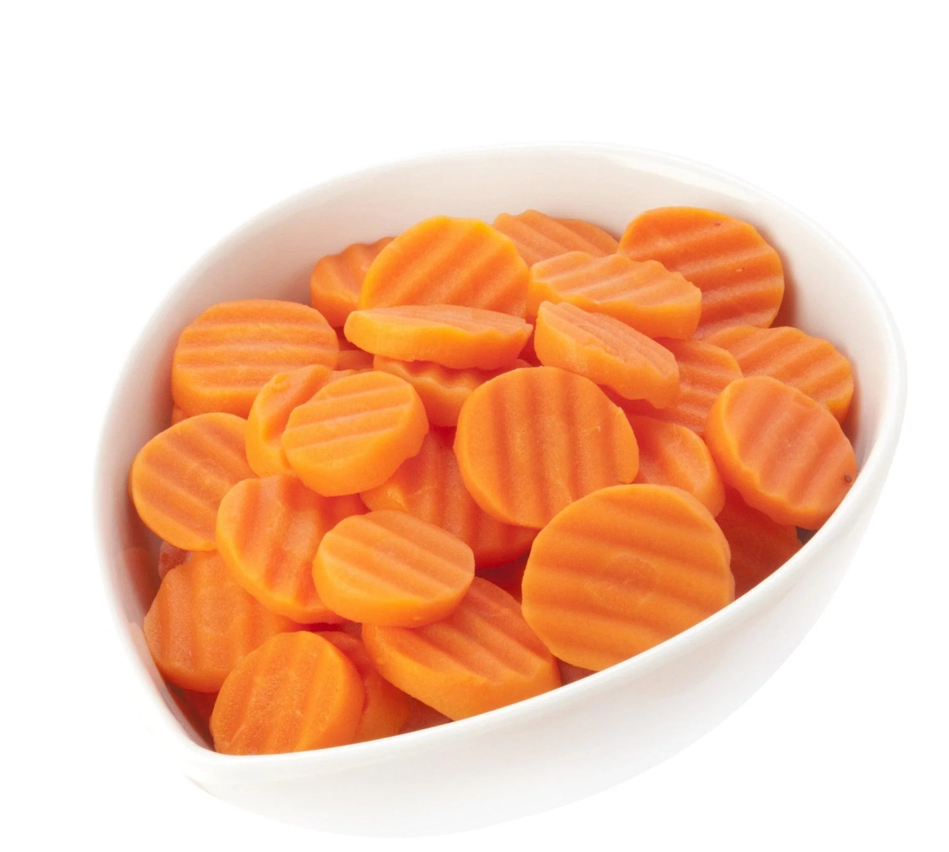 Frozen Essentially Fluted Carrots 2.5kg - North East Pet Shop Dog Shack UK