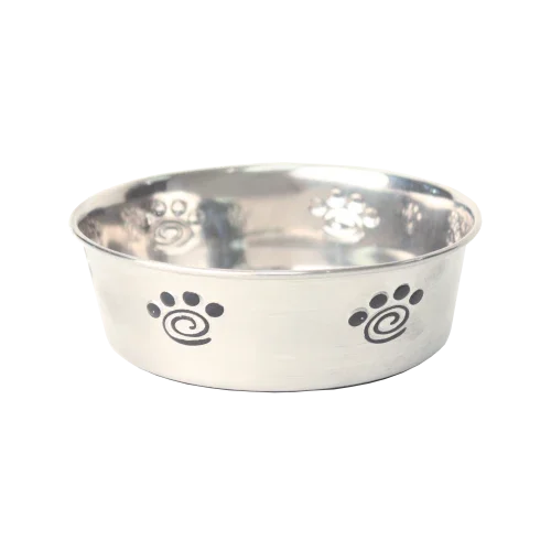 Heavy Duty Non Slip Paw Bowl 23cm - North East Pet Shop Happy Pet