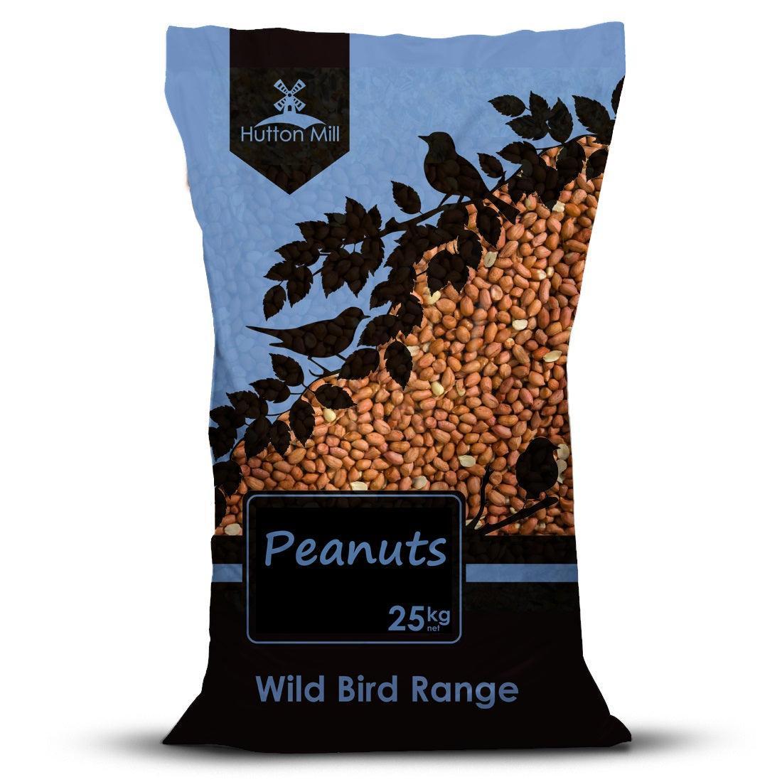 Hutton Mill Peanuts (Plain Bags) - North East Pet Shop Peanuts