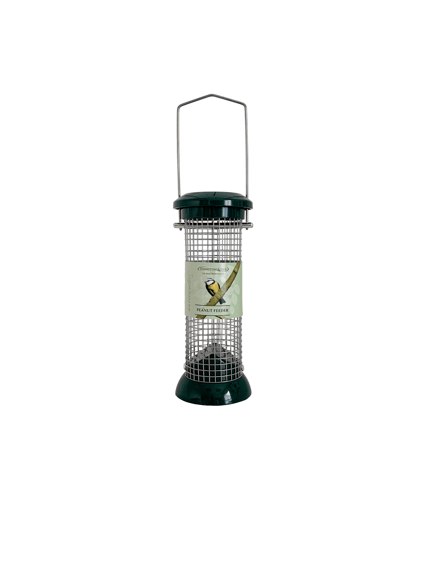 Johnston & Jeff Green Cast Peanut Feeder 20cm - North East Pet Shop Johnston & Jeff