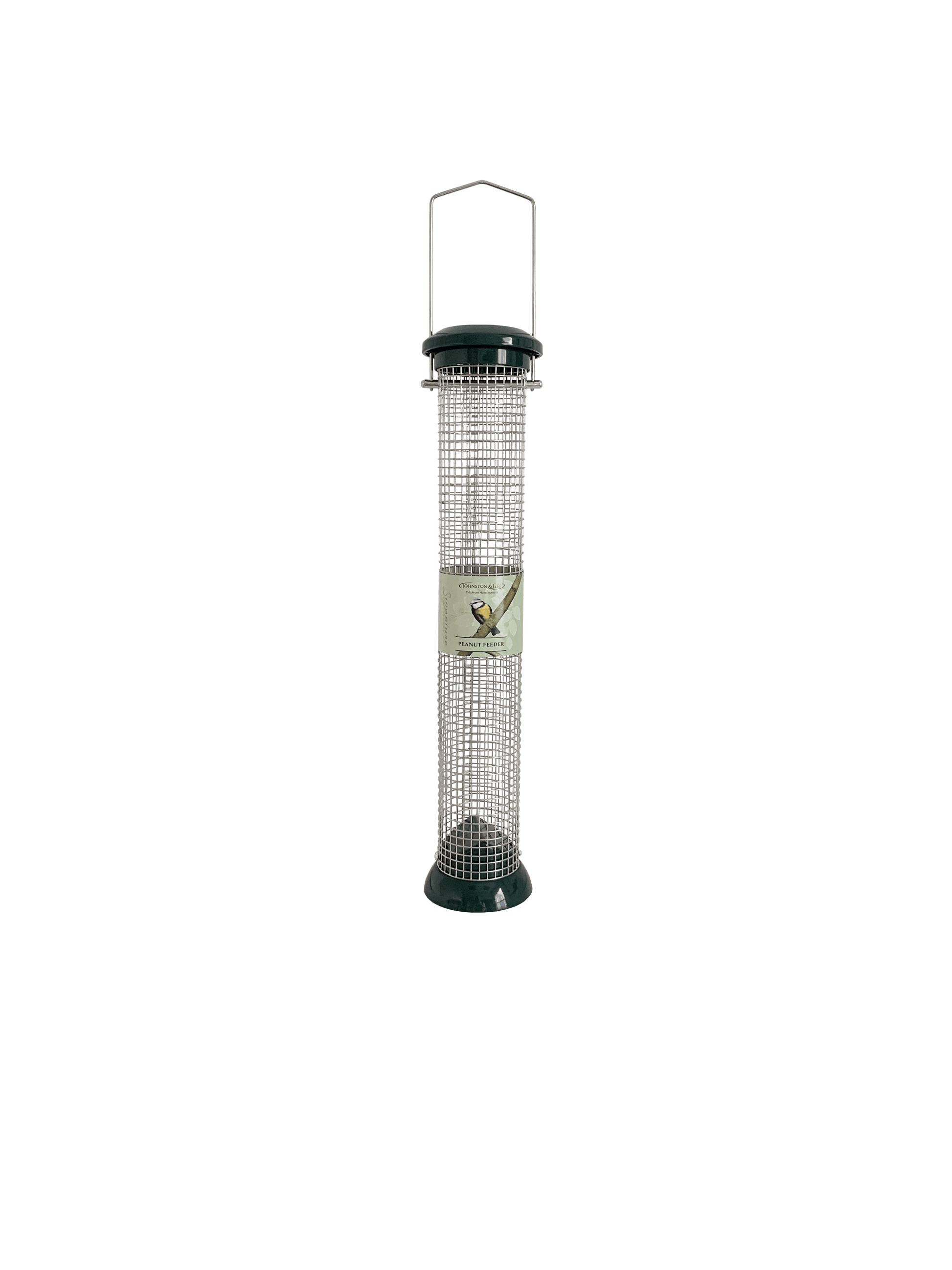 Johnston & Jeff Green Cast Peanut Feeder 40cm - North East Pet Shop Johnston & Jeff