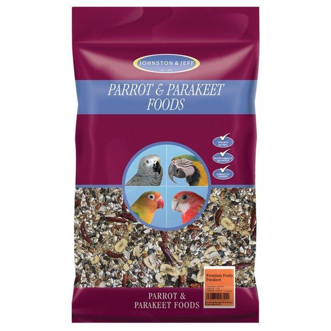 Johnston & Jeff Premium Fruity Parakeet - North East Pet Shop Johnston & Jeff