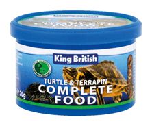 King British Turtle & Terrapin Food 120g - North East Pet Shop King British