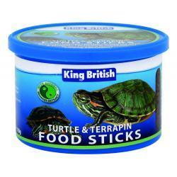 King British Turtle & Terrapin Food Sticks, 90g - North East Pet Shop King British