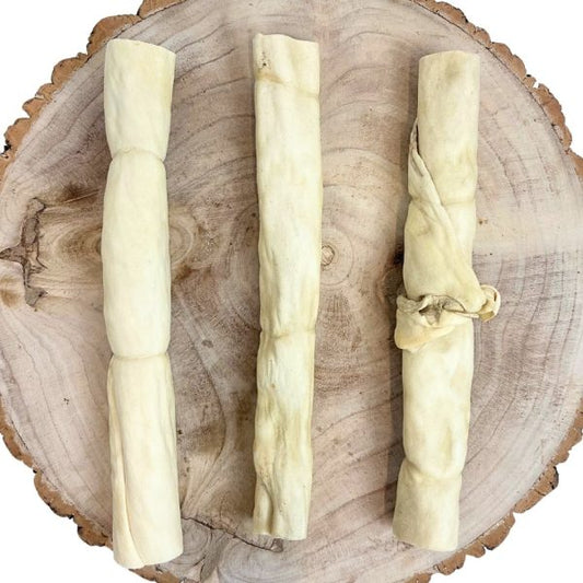 Nova Dog Chews Lamb Skin Roll (30cm) (Pack of 25)