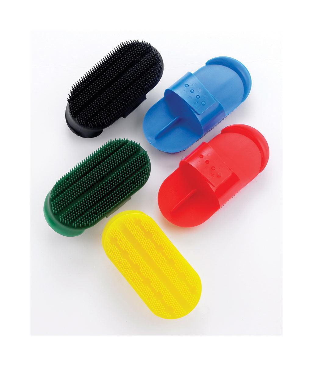 Lincoln Plastic Curry Comb - Blue - North East Pet Shop Lincoln