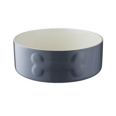 Mason Cash Colour Mix Grey Dog Bowl 20cm - North East Pet Shop Mason Cash