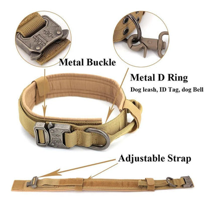 Military Grade Tactical Dog Harness Set - North East Pet Shop Dog Shack UK