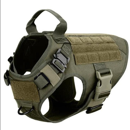 Military Grade Tactical Dog Harness Set - North East Pet Shop Dog Shack UK