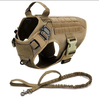 Military Grade Tactical Dog Harness Set - North East Pet Shop Dog Shack UK