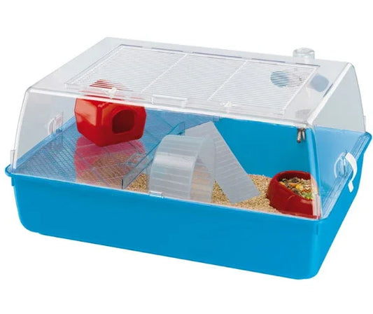 Mini Duna Hamster Cage Mixed Colours 55x39x27cm - North East Pet Shop Ferplast