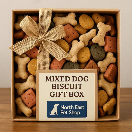 Mixed Dog Biscuit Gift Box - North East Pet Shop North East Pet Shop