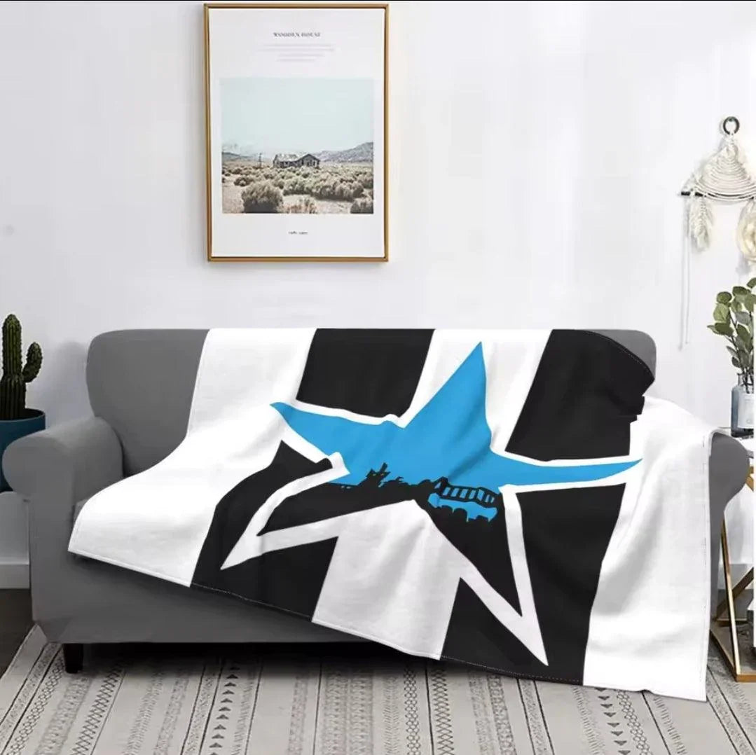 Nufc Rug NUFC Newcastle Blue Star Pet Blanket 30x40 inch – North East Pets