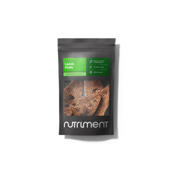 Nutriment Lamb Puffs 100g - North East Pet Shop Nutriment