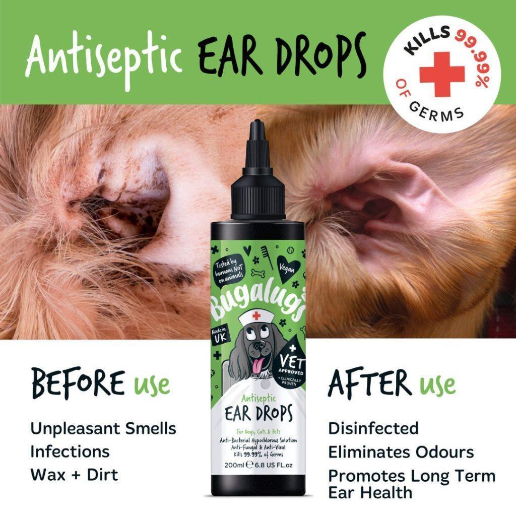 OOC Bugalugs Antiseptic Ear Drops - North East Pet Shop Bugalugs