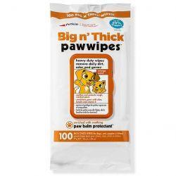 Petkin Big n Thick Paw Wipes, 100pcs - North East Pet Shop Petkin
