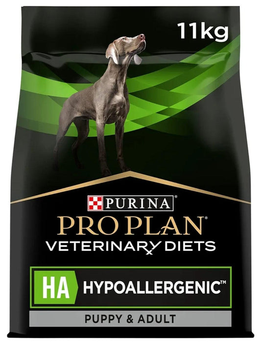 PRO PLAN VETERINARY DIETS HA Hypoallergenic Dry Dog Food 11kg (CLEARANCE) - North East Pet Shop Pro Plan