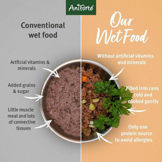 PureNature Wet Food for Dogs Variety Mix - 6 x 400g - North East Pet Shop Aniforte