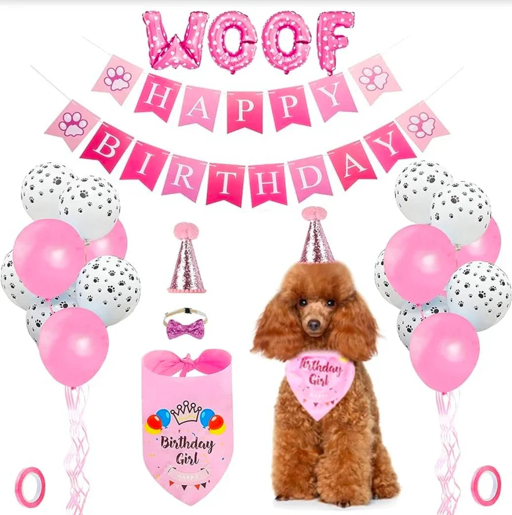 Dog Birthday Party Supplies - Boy/Girl