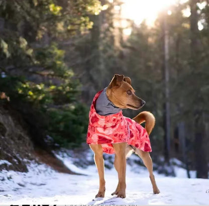 Dog Shack Winter Sherpa Dog Coat.