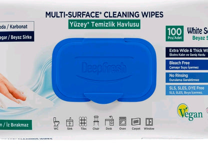 Deep Fresh Extra Large Multi Surface Cleaning Wipes