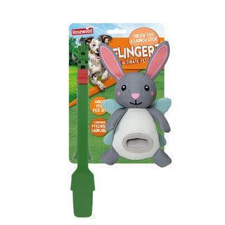 Rosewood Flingerz Rabbit Throw Toy - North East Pet Shop Rosewood