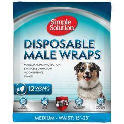 Simple Solution Disposable Male Wrap - North East Pet Shop Simple Solution