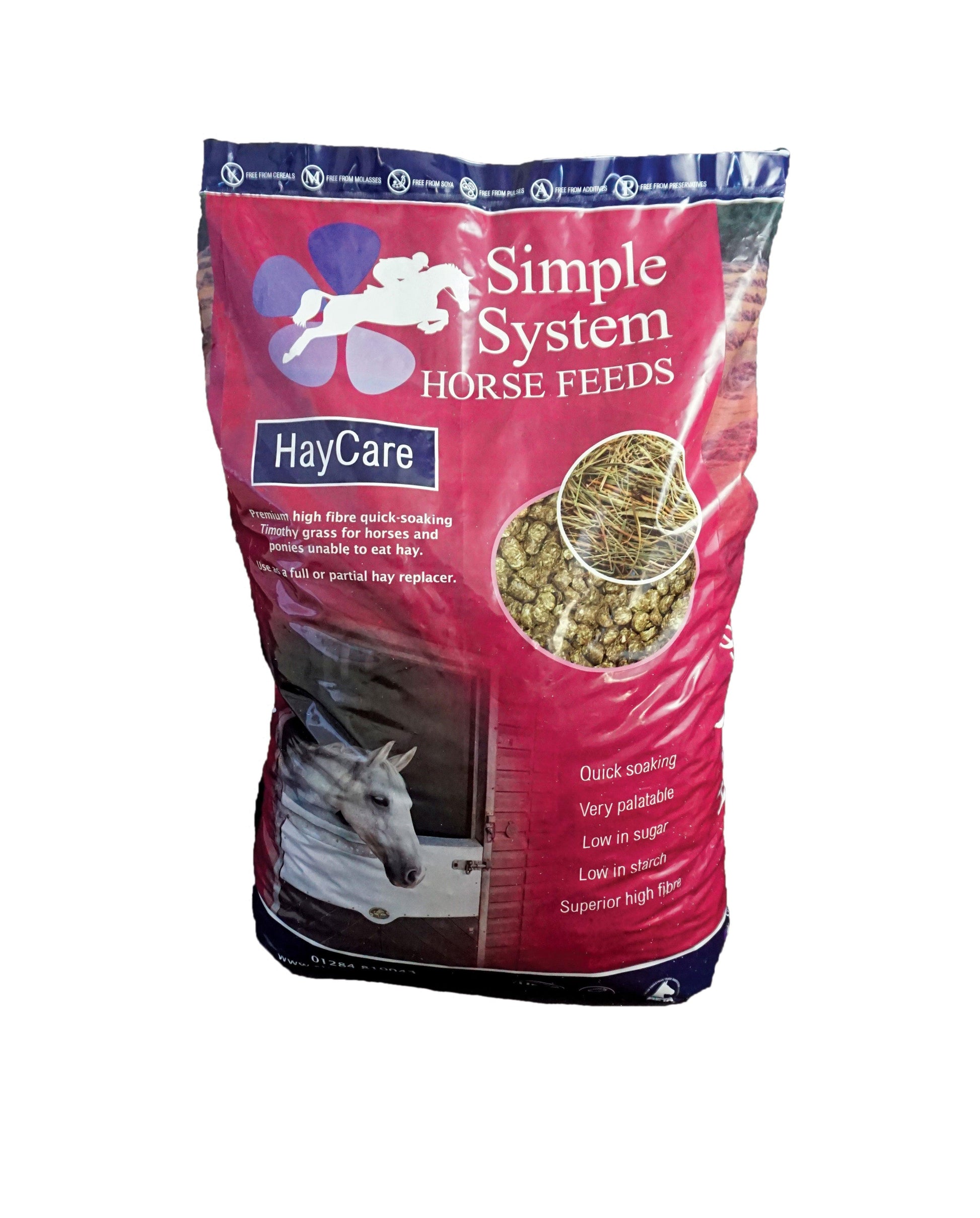 Simple System Hay Care Timothy Grass Nuts 20kg - North East Pet Shop Simple System