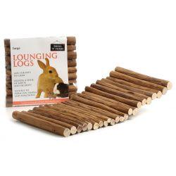Small 'N' Furry Lounging Logs Medium - North East Pet Shop Small n Furry