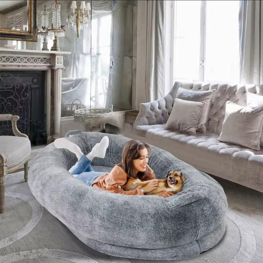 Snuggle Pod Bed - Human & Dog Pet Bed (FREE BLANKET) - North East Pet Shop North East Pet Shop