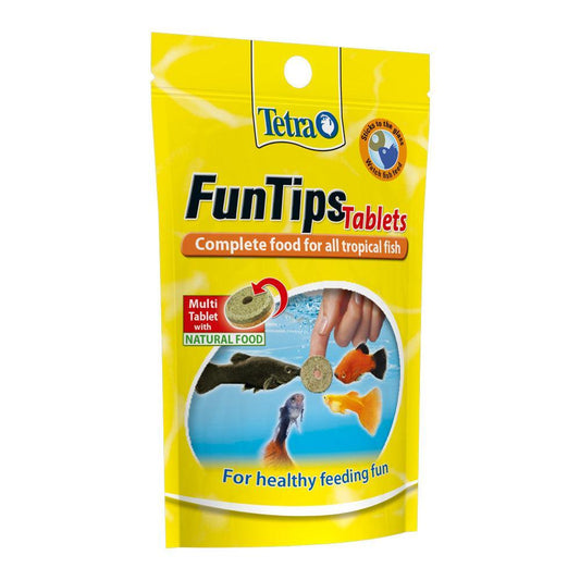 Tetra FunTips Tablets x20 - North East Pet Shop Tetra