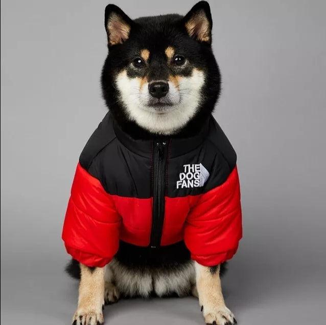 The Dog Fans - Dog Puffer Jacket - North East Pet Shop Dog Shack UK