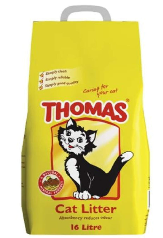 Thomas Cat Litter 16L - North East Pet Shop Thomas