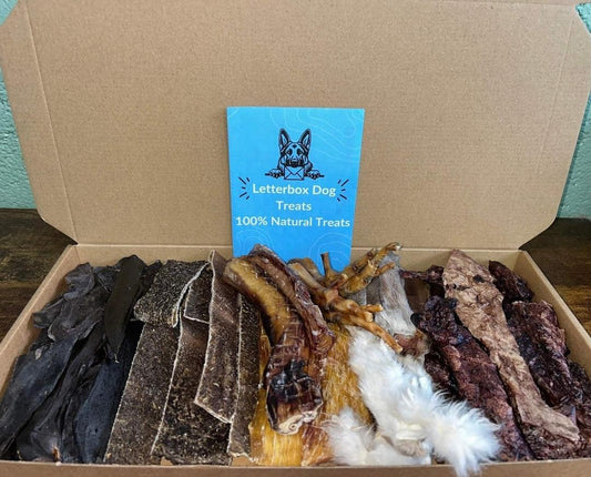 Tripefactory Sunderland - Letterbox Natural Dog Treat Box - North East Pet Shop Tripefactory Sunderland